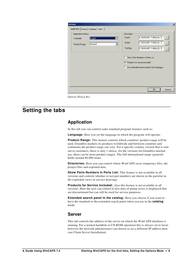 TÉLÉCHARGER LOGICIEL GRUNDFOS WINCAPS WINCAPS TÉLÉCHARGER LOGICIEL GRUNDFOS